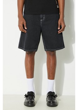 Carhartt WIP szorty jeansowe Simple Short męskie kolor czarny I033333.8906 ze sklepu PRM w kategorii Spodenki męskie - zdjęcie 171962762