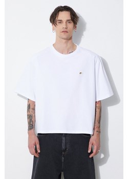 Fiorucci t-shirt bawełniany Angel Patch Padded T-Shirt kolor biały gładki M01FPTSH105CJ01WH01 ze sklepu PRM w kategorii T-shirty męskie - zdjęcie 171962802