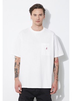 Gramicci t-shirt bawełniany One Point męski kolor biały z aplikacją G304.OGJ ze sklepu PRM w kategorii T-shirty męskie - zdjęcie 171962910