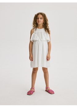 Reserved - Sukienka typu hiszpanka - złamana biel ze sklepu Reserved w kategorii Sukienki dziewczęce - zdjęcie 171964121