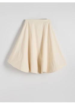 Reserved - Spódnica bombka - złamana biel ze sklepu Reserved w kategorii Spódnice - zdjęcie 171964171