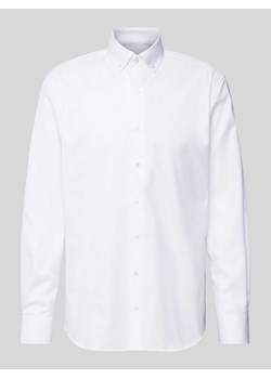 Koszula biznesowa o kroju Modern Fit z kołnierzykiem na guziki ze sklepu Peek&Cloppenburg  w kategorii Koszule męskie - zdjęcie 171977713