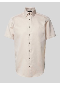 Koszula biznesowa o kroju regular fit z rękawem o dł. 1/2 ze sklepu Peek&Cloppenburg  w kategorii Koszule męskie - zdjęcie 171977724