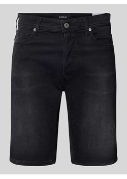Szorty jeansowe z zapięciem na guzik model ‘RBJ.901’ ze sklepu Peek&Cloppenburg  w kategorii Spodenki męskie - zdjęcie 171977810