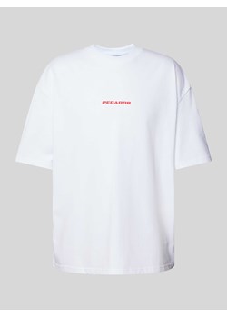 T-shirt o kroju oversized z logo ze sklepu Peek&Cloppenburg  w kategorii T-shirty męskie - zdjęcie 171977863