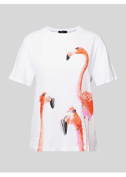 T-shirt z nadrukowanym motywem ze sklepu Peek&Cloppenburg  w kategorii Bluzki damskie - zdjęcie 171977880