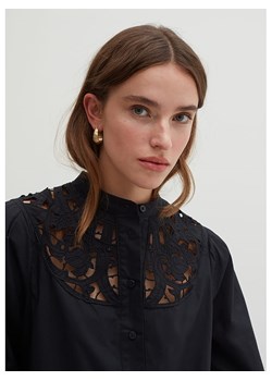 STEFANEL Bluzka w kolorze czarnym ze sklepu Limango Polska w kategorii Bluzki damskie - zdjęcie 171978814