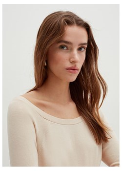 STEFANEL Sweter w kolorze beżowym ze sklepu Limango Polska w kategorii Swetry damskie - zdjęcie 171978822
