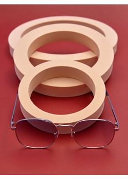 Sinsay - Okulary przeciwsłoneczne - srebrny ze sklepu Sinsay w kategorii Okulary przeciwsłoneczne damskie - zdjęcie 171980012