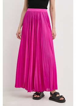 MAX&amp;Co. spódnica kolor różowy maxi rozkloszowana 2416771014200 ze sklepu ANSWEAR.com w kategorii Spódnice - zdjęcie 171981582