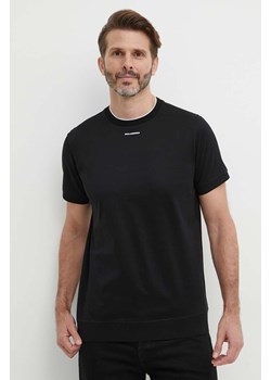 Karl Lagerfeld t-shirt bawełniany męski kolor czarny gładki 542200.755002 ze sklepu ANSWEAR.com w kategorii T-shirty męskie - zdjęcie 171981811
