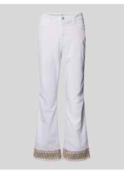 Jeansy z poszerzaną nogawką z frędzlami model ‘Style. Mary’ ze sklepu Peek&Cloppenburg  w kategorii Jeansy damskie - zdjęcie 171982862