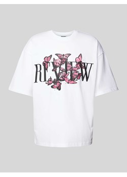 T-shirt o luźnym kroju z nadrukiem z logo ze sklepu Peek&Cloppenburg  w kategorii T-shirty męskie - zdjęcie 171982881