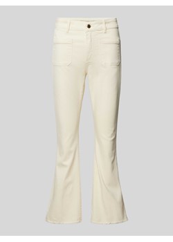 Jeansy z poszerzaną nogawką z frędzlami model ‘Style. Anna’ ze sklepu Peek&Cloppenburg  w kategorii Jeansy damskie - zdjęcie 171982914