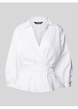 Bluzka w kopertowym stylu model ‘CRISNEALLY’ ze sklepu Peek&Cloppenburg  w kategorii Koszule damskie - zdjęcie 171982944