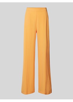 Spodnie materiałowe o kroju regular fit z bocznym zamkiem błyskawicznym ze sklepu Peek&Cloppenburg  w kategorii Spodnie damskie - zdjęcie 171982971