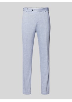 Spodnie materiałowe z fakturowanym wzorem ze sklepu Peek&Cloppenburg  w kategorii Spodnie męskie - zdjęcie 171982983