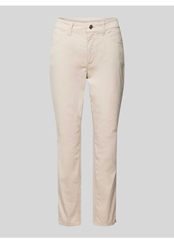 Jeansy o kroju slim fit w jednolitym kolorze model ‘MELANIE’ ze sklepu Peek&Cloppenburg  w kategorii Jeansy damskie - zdjęcie 171983060