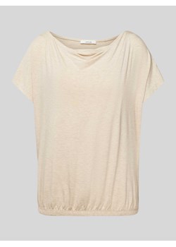 T-shirt w jednolitym kolorze model ‘Sasser’ ze sklepu Peek&Cloppenburg  w kategorii Bluzki damskie - zdjęcie 171983071