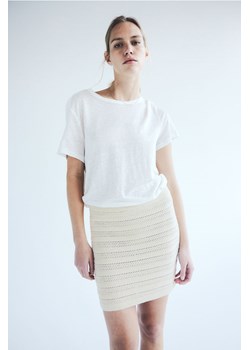 H & M - Spódnica o wyglądzie szydełkowej robótki - Beżowy ze sklepu H&M w kategorii Spódnice - zdjęcie 171983170