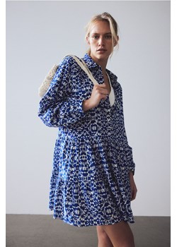 H & M - Szmizjerka z falbanami - Niebieski ze sklepu H&M w kategorii Sukienki - zdjęcie 171983322