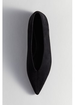 H & M - Baleriny z ostrymi czubkami - Czarny ze sklepu H&M w kategorii Balerinki - zdjęcie 171983361