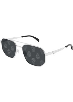 Alexander McQueen Okulary przeciwsłoneczne AM0458S-004 58 METAL ze sklepu Gomez Fashion Store w kategorii Okulary przeciwsłoneczne męskie - zdjęcie 171983424