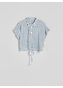 Reserved - Bawełniana koszula kimono - wielobarwny ze sklepu Reserved w kategorii Koszule damskie - zdjęcie 171984272