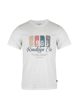 Roadsign Koszulka w kolorze białym ze sklepu Limango Polska w kategorii T-shirty męskie - zdjęcie 171985760