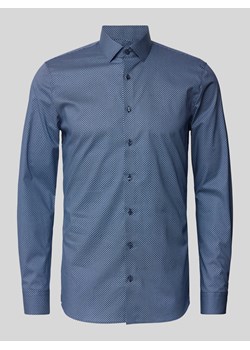 Koszula biznesowa o kroju Super Slim Fit z kołnierzykiem typu kent ze sklepu Peek&Cloppenburg  w kategorii Koszule męskie - zdjęcie 171989372