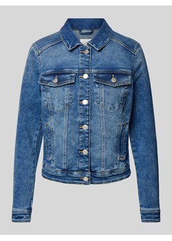 Kurtka jeansowa z kieszeniami z patką na piersi ze sklepu Peek&Cloppenburg  w kategorii Kurtki damskie - zdjęcie 171989391