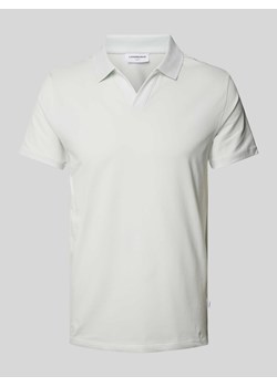 Koszulka polo o kroju slim fit z wykładanym kołnierzem ze sklepu Peek&Cloppenburg  w kategorii T-shirty męskie - zdjęcie 171989454