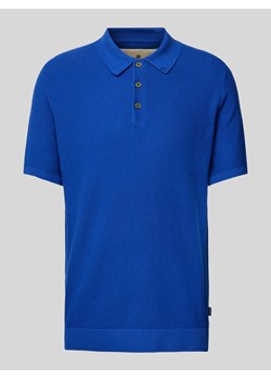 Koszulka polo z fakturowanym wzorem model ‘BLUSANDRI’ ze sklepu Peek&Cloppenburg  w kategorii T-shirty męskie - zdjęcie 171989512