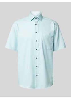 Koszula biznesowa o kroju comfort fit z kieszenią na piersi ze sklepu Peek&Cloppenburg  w kategorii Koszule męskie - zdjęcie 171989763