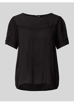 Bluzka z efektem marszczenia model ‘MENNY’ ze sklepu Peek&Cloppenburg  w kategorii Bluzki damskie - zdjęcie 171989853