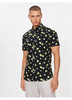 Jack&Jones Koszula Sunshade 12249217 Czarny Slim Fit ze sklepu MODIVO w kategorii Koszule męskie - zdjęcie 171991072