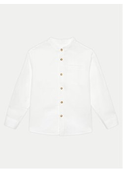 United Colors Of Benetton Koszula 5OK4CQ02J Biały Regular Fit ze sklepu MODIVO w kategorii Koszule chłopięce - zdjęcie 171991141