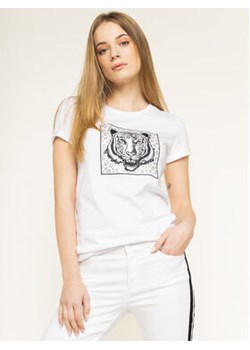 Silvian Heach T-Shirt Matam PGP20676TS Biały Regular Fit ze sklepu MODIVO w kategorii Bluzki damskie - zdjęcie 171991231