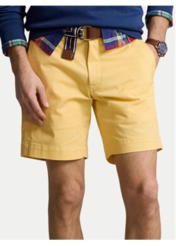Polo Ralph Lauren Szorty materiałowe 710799213011 Żółty Slim Fit ze sklepu MODIVO w kategorii Spodenki męskie - zdjęcie 171991272