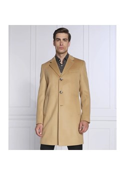 BOSS BLACK Wełniany płaszcz H-Hyde-224 | z dodatkiem kaszmiru ze sklepu Gomez Fashion Store w kategorii Płaszcze męskie - zdjęcie 171992261