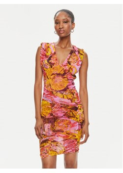 Pinko Sukienka letnia Androgeo Abito 103224 A1OB Różowy Slim Fit ze sklepu MODIVO w kategorii Sukienki - zdjęcie 171992532