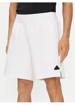 adidas Szorty sportowe Z.N.E. Premium IN5098 Biały Loose Fit ze sklepu MODIVO w kategorii Spodenki męskie - zdjęcie 171992541