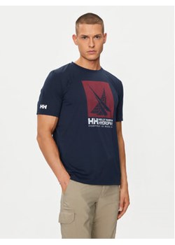Helly Hansen T-Shirt Hp Race Graphic T-Shirt 34419 Granatowy Regular Fit ze sklepu MODIVO w kategorii T-shirty męskie - zdjęcie 171992554