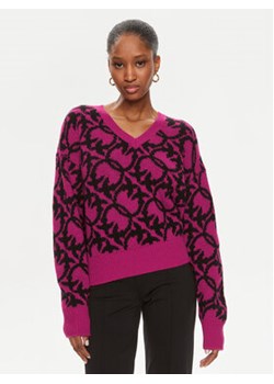 Pinko Sweter Ovino 101575 A11F Różowy Regular Fit ze sklepu MODIVO w kategorii Swetry damskie - zdjęcie 171992602