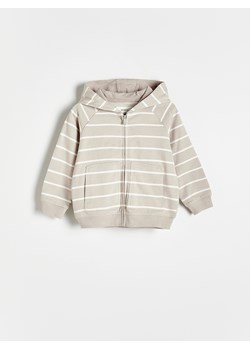 Reserved - Bluza oversize z kapturem - beżowy ze sklepu Reserved w kategorii Bluzy i swetry - zdjęcie 171993973