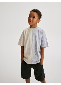 Reserved - T-shirt oversize - złamana biel ze sklepu Reserved w kategorii T-shirty chłopięce - zdjęcie 171994000
