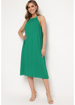 Zielona Sukienka Efily ze sklepu Born2be Odzież w kategorii Sukienki - zdjęcie 171996043