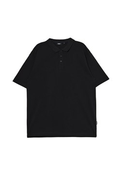 Cropp - T-shirt polo w kolorze czarnym - czarny ze sklepu Cropp w kategorii T-shirty męskie - zdjęcie 171997410