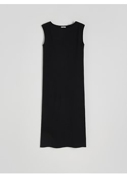 Reserved - Sukienka midi - czarny ze sklepu Reserved w kategorii Sukienki - zdjęcie 172001724