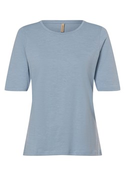 soyaconcept® Koszulka damska - SC-Babette 47 Kobiety Bawełna jasnoniebieski jednolity ze sklepu vangraaf w kategorii Bluzki damskie - zdjęcie 172001904